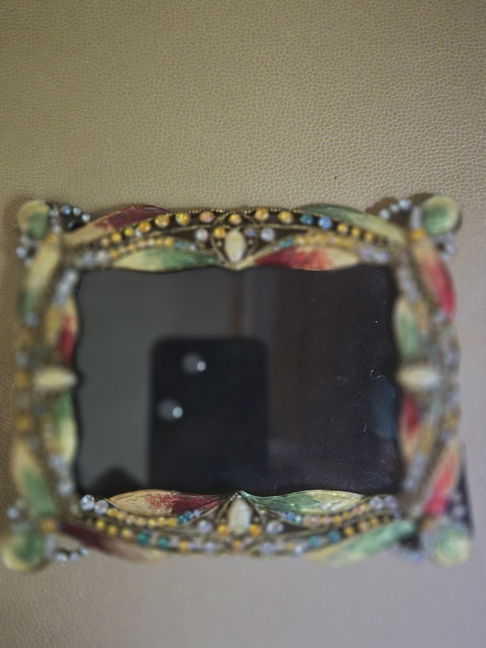 Multicolor Jeweled Decorative Picture Frame 6x4